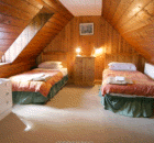 Schlafzimmer mit 2 Einzelbetten