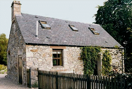 Hbsches Bruchstein-Cottage